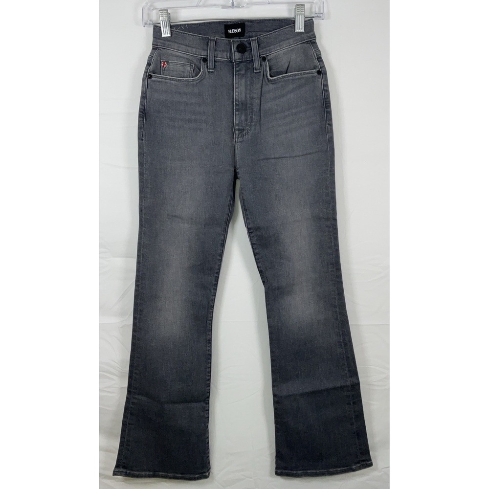 NWT Women's‎ Hudson Jeans Blair High Rise Bootcut Crop Victorious Gray 25 X 27
